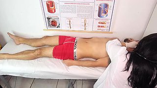 Nurse Handjob For Patient's Big Cock Erection - Amateur Latina Jennyferpimenta 4K