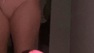 Redhead Rides on Roommate's Cock, Real Amateur Video