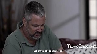 Step Son Dominates Step Mom While Step Dad Watches - Portuguese Subs