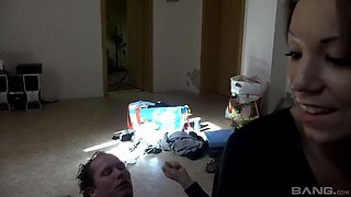Natalie Hot's Anal Surprise From a Big-Cocked Stranger: Creampie Finale