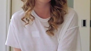 Super tight teen gets fucked by stepbro