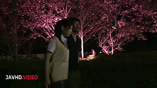 Naughty Japanese Teen Blows Fat Cock Before Rough Hardcore Sex Session