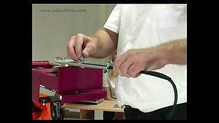 Katie Gold Spanked Hard - Big Ass Punishment Machine