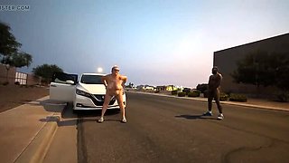 Thick BBW Wife Public Nudity & Outdoor Sex with BBC