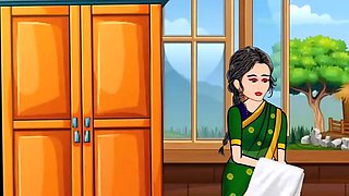 Husband Wife and Maid Gangu Bai Ki Chudai Ki Story, Hindi Cartoon Sex Story