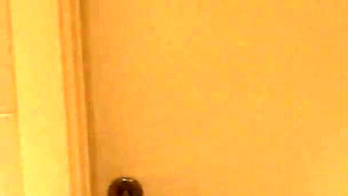 Student Taking A Piss on the Toilet