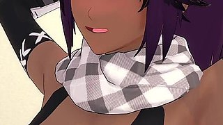 Dream Corruption V.1 Yoruichi - Love Scene (handjob & Facial)