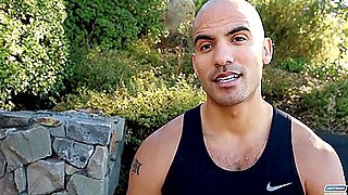 Gym Antics That Will Leave You Wanting More With Riddick Stone