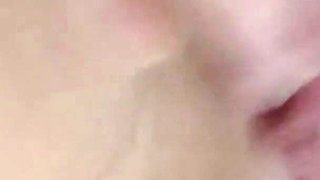 Beautiful MILF Horny Wife Send a Video to Her Cuckold Husband so He Can Masturbate in Office Toilet
