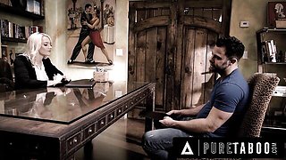 Marvelous Seth Gamble and Kenna James at pussy eating video