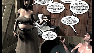 3D Comic: Six Gun Sisters. Episode 1