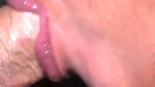 Sweet Ebony Lips Wrapping Around My Dick and Swallow My Cum