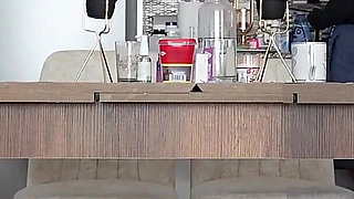 Fucked the Housekeeper in Front of His Wife! Very Hot Slut!