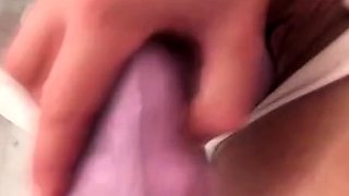 Clit Licks - Lesbian slut moans in pleasure as lover fucks