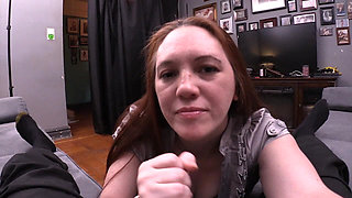 Evangelines Eye Contact Handjob