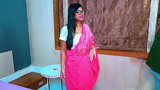 Naughty Bhabhi Enjoyed Hardcore Sex in the Private Room