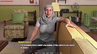 Grandmas House #02 - 60 Plus Hot MILF Seduces Lucky Stud with Her Big Curvy Ass - 3D Porn Game