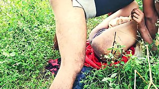 Desi Bhabhi Jungle Sex with Devar in Village - Rough Face Fuck and 69