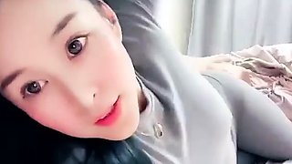 POV close up asian gf blowjob