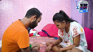 Amazing chickfriend's indian romantic sex action