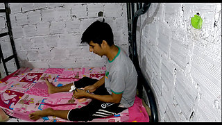 FUCKING THE PERVERTED NURSE pumps milk