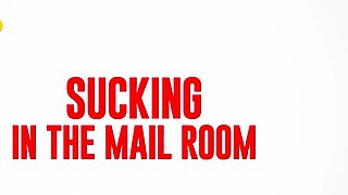 Sucking in the Mail Room.Amber Jayne, Coco Rains / Brazzers