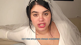 New Wife Locks Your Cock, and Cucks You on Your Wedding Night!