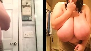 Fat babes with Huge Natural Tits in amateur compilation