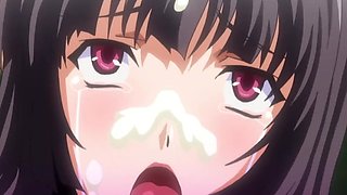 Uncensored Hentai Gakuen 3: Karei Naru Etsujoku: Sexy Yukino Kannonji Gets Creampies In All Her Holes