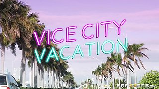 Vice City Vacation: Part One With Diamond Foxxx, Bruno Dickens - Brazzers