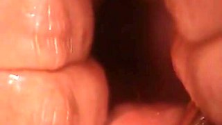 Hard-core Threeway Sesh with Hooded German Stunner