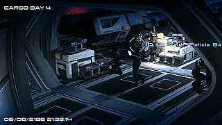Ava - Futa Spaceship Commander Fuck & Creampie 3D Porn