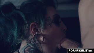 PORNFIDELITY - Sydnee Perverse Gonzo Emo Nailing Internal Cumshot