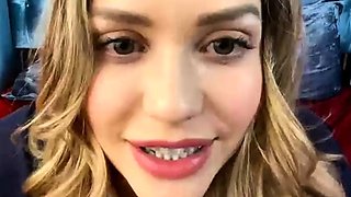 Amateur brunette ariana marie solo toying