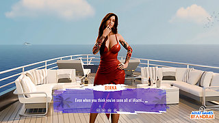 EP18: Eating Diana's Pussy on Her Yacht - Grand Tits Adventure (Gameplay)