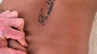 Bareback anal sex with flaming brunettes with big boobs