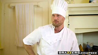 Brazzers - real wifey stories - the caterer scene starring am