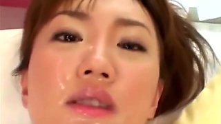 Bukkake asian hot cum shower