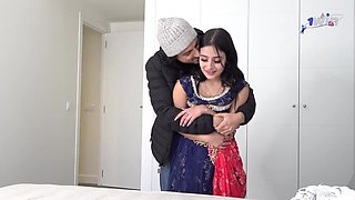 Big Ass Indian Bhabhi Fucked Hard By Huge Cock on Wedding Night