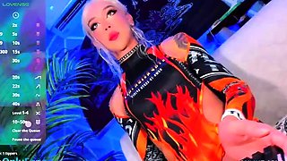 Small tit brunette in lingerie Alyssia