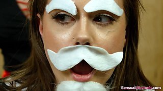 Karate tgirl shows sensei her dick moves