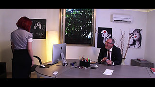 Squirting office - Young and old