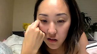 Sexy teen doggystyle fuck on webcam close up