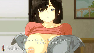 Hentai Game - Busty Girl with Huge Tits and Ass Gets Smashed in Winter