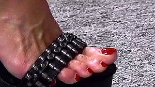 Hot Wax Torment and Intense Caning in the Dungeon