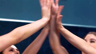 Girlsway - thrilled Lauren Phillips & Victoria Voxxx let their desire for each other take over