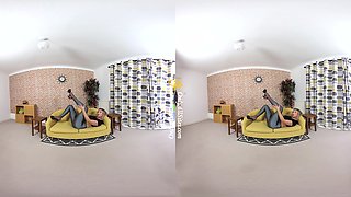 Rosie W Blonde - Striptease Nylons Big Tits - Sexlikereal
