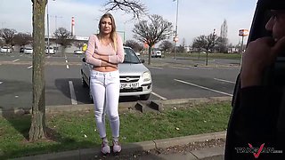 Takevan - Parking Lot Bitch With Big Tits