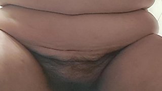 MILF Cleaning Her Dirty Pussy