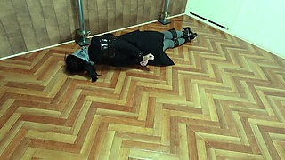 The Targeted Office Lady Was Tied up with Tape